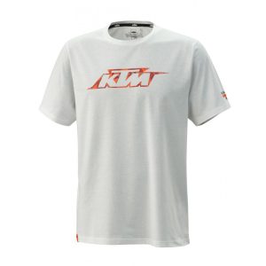 KTM Camo póló,fehér,  S