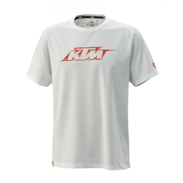 KTM Camo póló,fehér,  XL