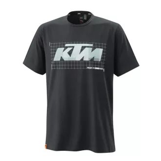 KTM grid fekete póló - 2XL méretben