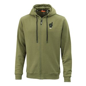 KTM MX  zip pulóver, hoodie, zöld, XS