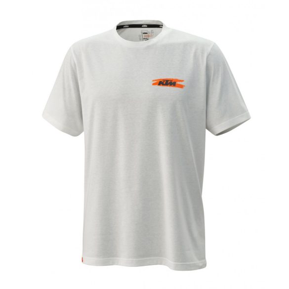KTM Good Habits póló,fehér,  XL
