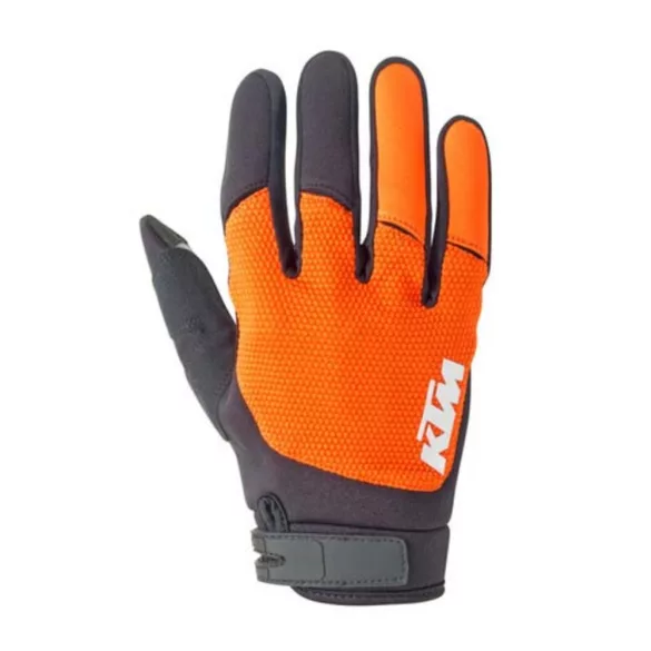KTM Pounce orange cross kesztyű