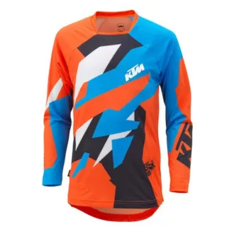   KTM gravity - fx edrive gyerek mez, kék/narancs - kék, Xs/104 - 116/3 - 6Y