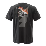 KTM MX tee black póló - 2XL méretben