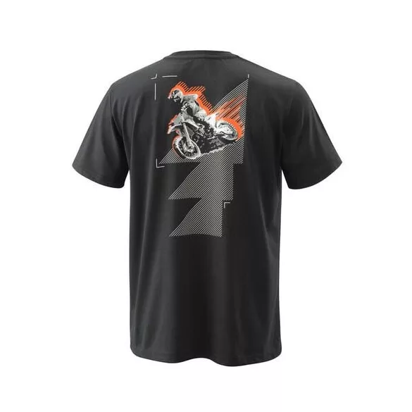 KTM MX tee black póló - 2XL méretben
