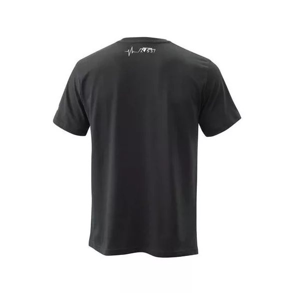 KTM Orange Fluid tee black póló -2XL méretben