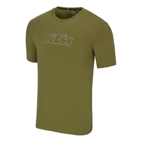 KTM Essential olive green póló