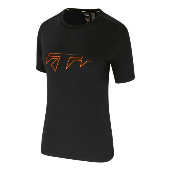 KTM Logo black női póló