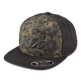 KTM camo trucker cap