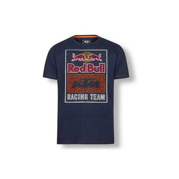 KTM Red Bull Racing graphic navy póló 