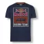KTM piros bull racing graphic navy póló