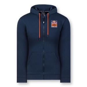 KTM Backprint  Women zip hoodie, kék, XS 