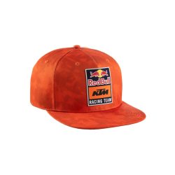 KTM Red Bull Grid camo orange flat sapka