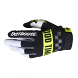 FASTHOUSE SPEEDSTYLE DOMINGO kesztyű. fekete/fehér/fluo