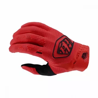 Troy lee designs air solid cross kesztyű, piros/fekete