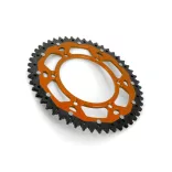 ART Dual hátsó lánckerék 52 fogas, Aluminum/Steel, narancs