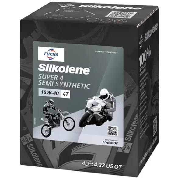 FUCHS SILKOLENE Super 4 10W-40 4L