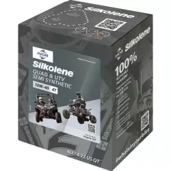 FUCHS SILKOLENE Quad & UTV Semi Synthetic 10W-40 4T 4L