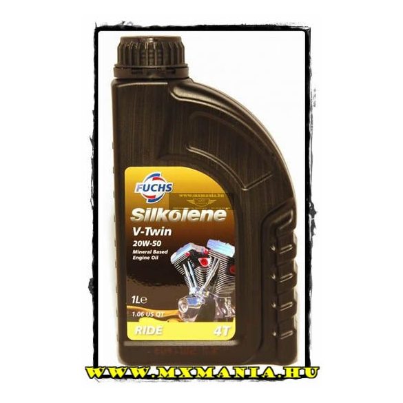 SILKOLENE V TWIN 10W-40 motorolaj 1liter