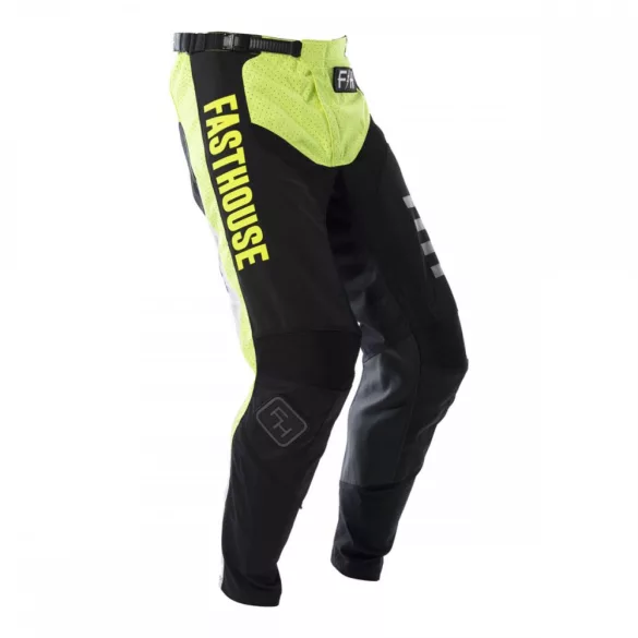 FASTHOUSE GRINDHOUSE SPEED STYLE crossnadrág, FEKETE/HIVIZ
