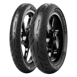   METZELER GUMIABRONCS 100/80-17 SPORTEC STREET 2 52S M/C TL ELSŐ/HÁTSÓ DOT 21/2022
