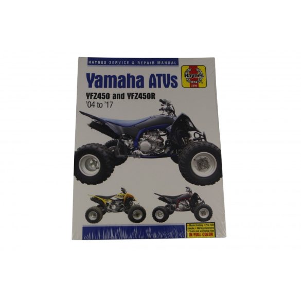 Haynes Yamaha YFZ450 & YFZ450R szerelési kézikönyv