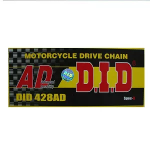 DID MEGHAJTÓLÁNC 428AD-132 (132 SZEM) O-GYŰRŰ NÉLKÜL (NYITOTT + PATENTSZEM)