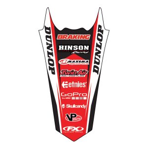 Honda hátsó sárvédő matrica, Factory Effex több féle motorhoz CRF250