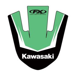   Kawasaki első sárvédő matrica, Factory Effex több féle motorhoz