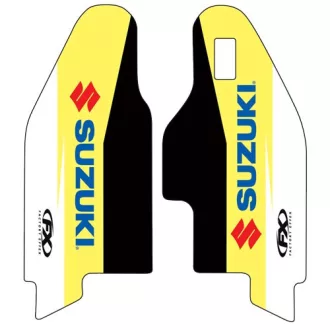 Suzuki factory effex teleszkópvédő matrica motorokhoz.