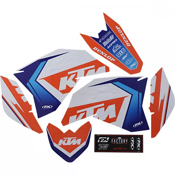 KTM EVO matrica szett, Factory Effex KTM SX65  2009-2015 motorhoz