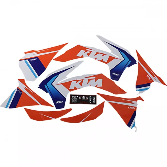 KTM EVO matrica szett, KTM EXC/SX/XC/XC-F  2013-2016 motorhoz