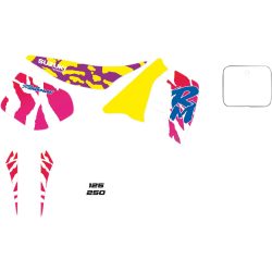   Tecnosel matrica szett, Suzuki Team OEM - RM125/250 1989-1992