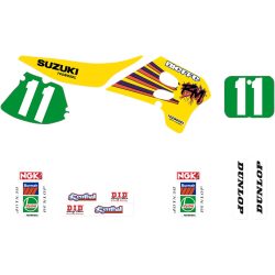   Tecnosel matrica szett, Suzuki Team 93" - RM125/250 1993-1995