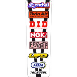 Tecnosel Vintage hátsó sárvédő matrica 