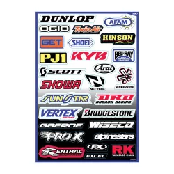 Factory Effex Sponsor  matrica szett