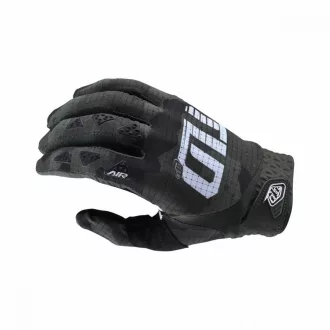   Troy lee designs air solid cross kesztyű, camo - zöld/fekete