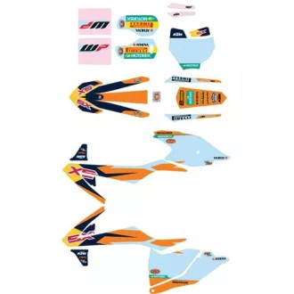 KTM factory matrica szett - SX85 2018 - 2020