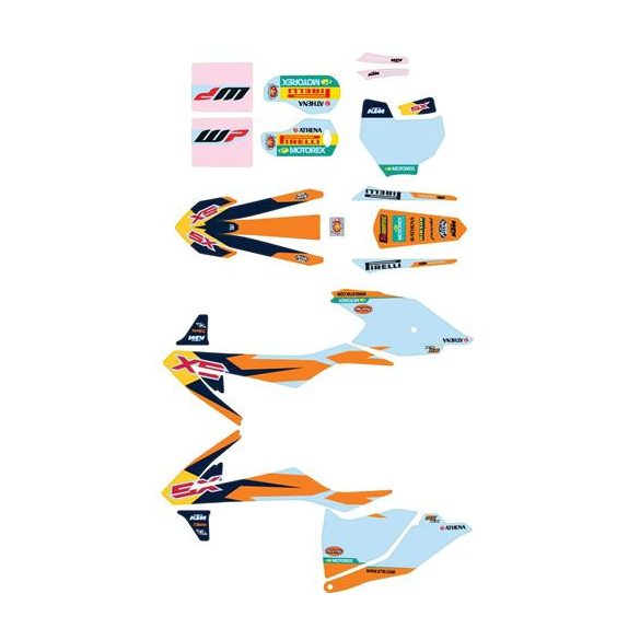 Ktm Factory matrica szett - SX85 2018-2020