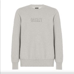 Oakley Clean logo  pulóver, világosszürke