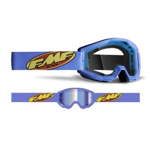 FMF VISION SZEMÜVEG POWERCORE KÉK, VIZTISZTA LENCSÉVEL