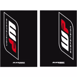Blackbird Racing teleszkópszár matrica  WP fekete