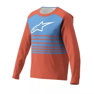 Alpinestars A-Dura Elite 2.0 Hosszú Ujjú Mez – Piros / Élénkkék