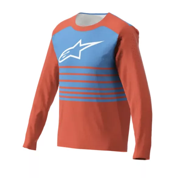 Alpinestars A-Dura Elite 2.0 Hosszú Ujjú Mez – Piros / Élénkkék