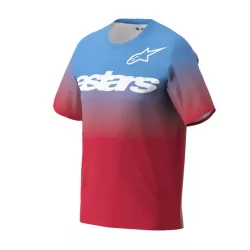   Alpinestars A-Dura Astars 2.0 Rövid Ujjú Mez – Red/Bright Blue