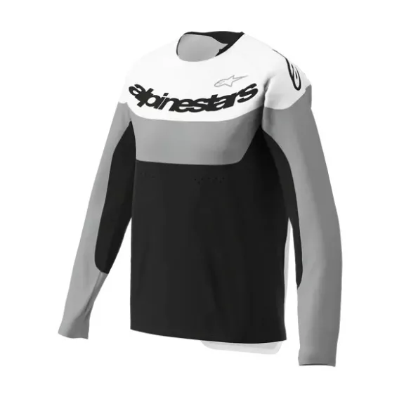 Alpinestars A-Dura Race Long Sleeve Póló– Black/Gray/White