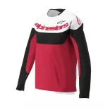 Alpinestars A-Dura Race Long Sleeve Jersey – Black/Red/White