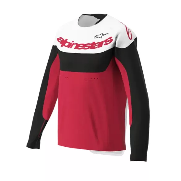 Alpinestars A-Dura Race Long Sleeve Jersey – Black/Red/White