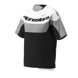   Alpinestars A-Dura Race Short Sleeve Póló– Black/Gray/White