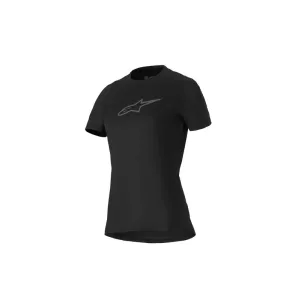 Alpinestars Stella A-Dura Ride Short Sleeve női póló– Black